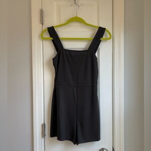 Zara Black Sleeveless Romper